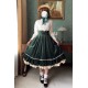 Miss Point Rose Doll Velvet High Waist Corset Skirt(Reservation/Full Payment Without Shipping)